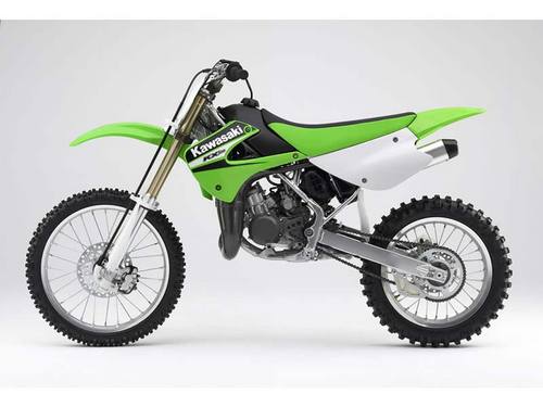 Product picture 2001 - 2009 KAWASAKI KX100 Repair Service Manual Motorcycle PDF Download 